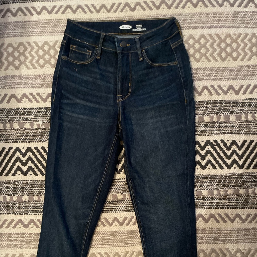 Old Navy Rockstar Super Skinny High Rise Size 0